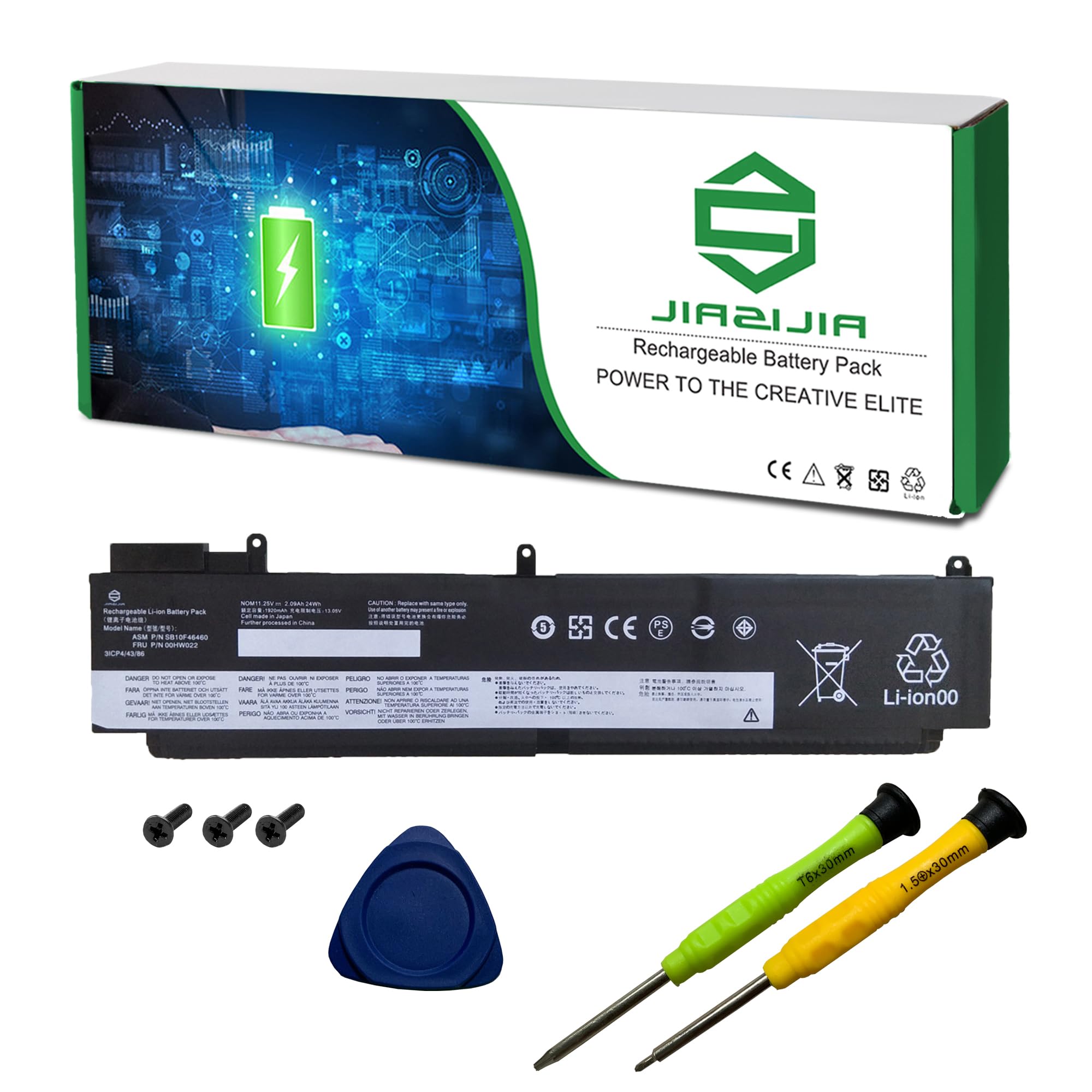 Amazon.com: JIAZIJIA 00HW022 Laptop Battery Replacement for Lenovo